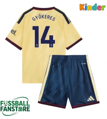 Arsenal Viktor Gyokeres #14 Replik 3rd trikot Kinder 2026-27 Kurzarm (+ Kurze Hosen)